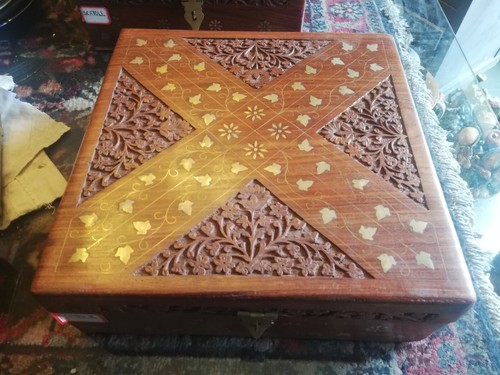 Scatola etnica legno - scatola,