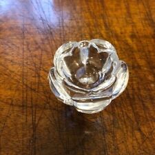 porta candela in cristallo