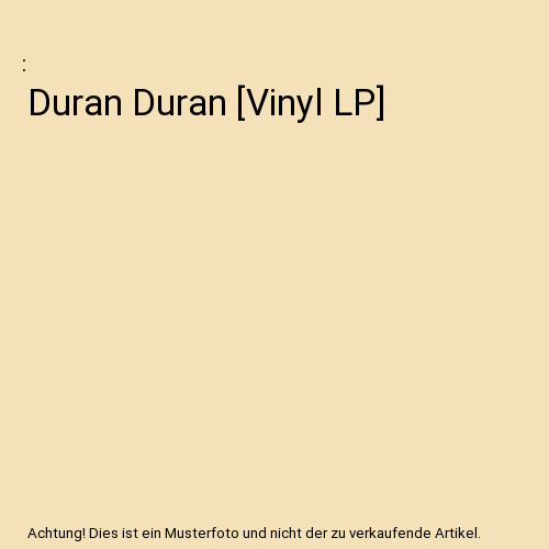 Duran vinyl - duran, [vinyl