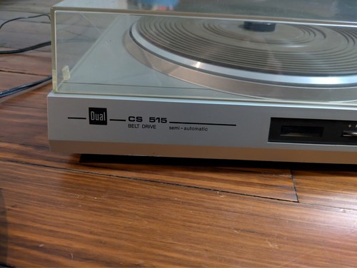Dual cs515 turntable - turntable,
