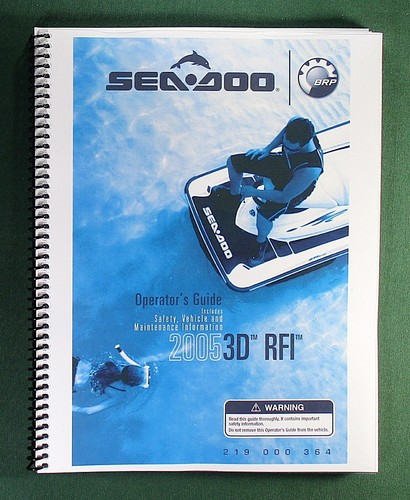 2005 seadoo rfi operator - 3d,