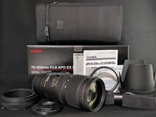 Sigma 70-200mm f/2.8 APO EX DG OS HSM Nikon F [quasi nuovo con scatola] spedi...