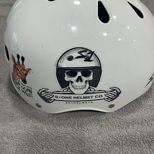 Casco one mega lifer bianco - s1,