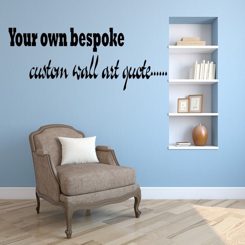 Wall art testo personalizzato