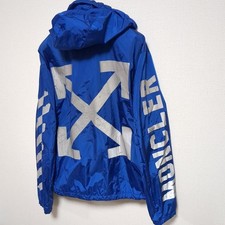 Giacca Moncler Uomo L Domestic Regular Off-White Croce Freccia Nylon Edizione Limitata