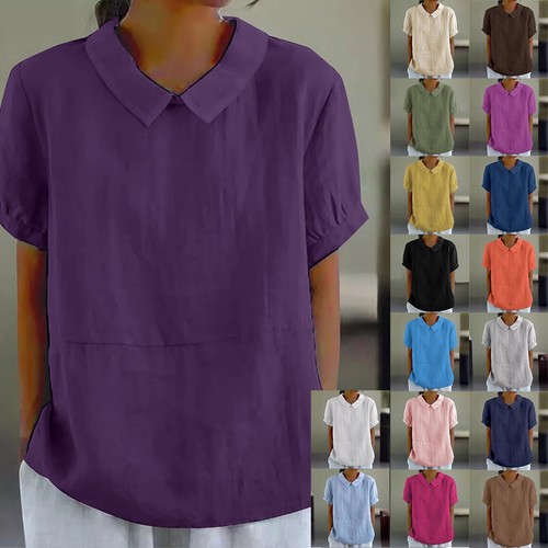 Camicia donna moda tinta - , unita
