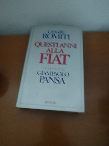 Cesare romiti questi - questi, anni