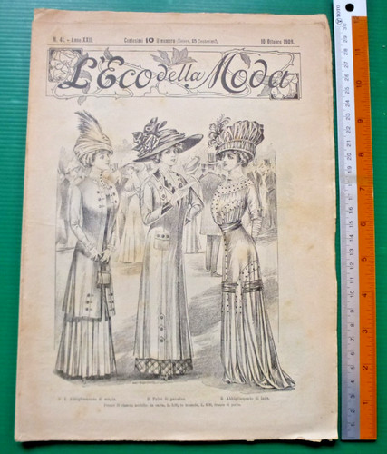 Eco della moda giornale - della,