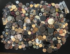 Lotto bottoni misti vintage
