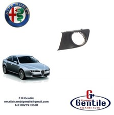 ALFA ROMEO 159 GRIGLIA FENDINEBBIA SINISTRA PARAURTI ANTERIORE CON BORDO CROMATO
