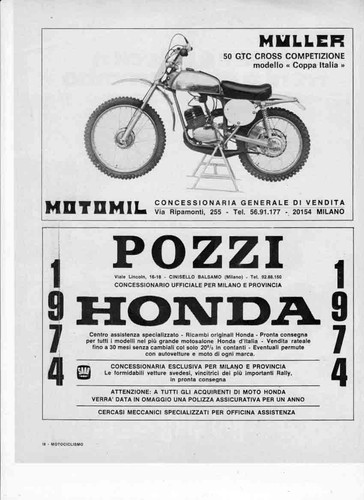 Advertising pubblicità moto - advertising,