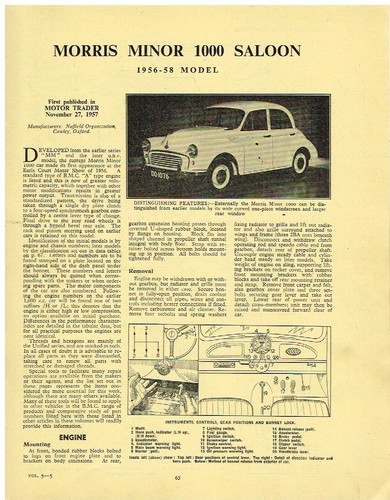 Morris minor 1000 berlina - 1000,