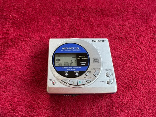 Sharp mini disc - mini, portable