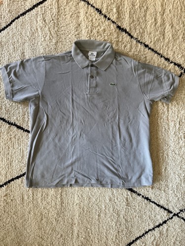 Polo uomo lacoste grigia - polo,