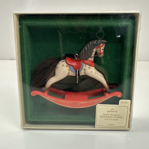 Ornamento cavallo dondolo - ornamento,