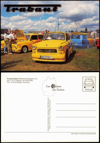 Zwickau tuning trabant trabi - trabant,