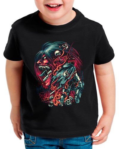 Shirt bambino attack eren - attack,