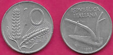ITALIA 10 LIRE 1973R ARATRO