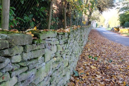 Photo 6x4 dry stone wall - stone,