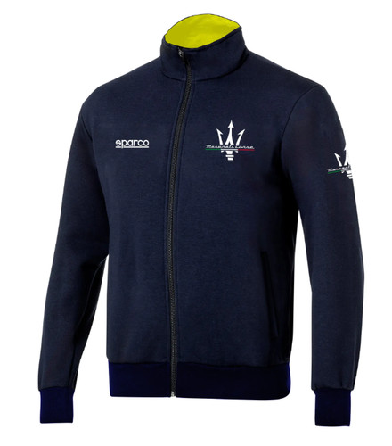 Felpa full zip sparco maserati - full,