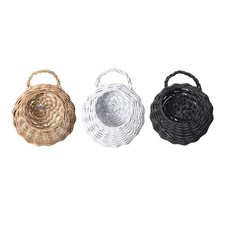 Portavasi in vimini da