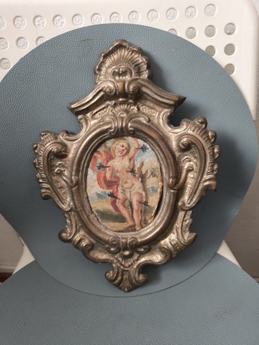 Cartagloria antica con dipinto - antica,