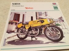 Moto norton 750 commando - norton, racer