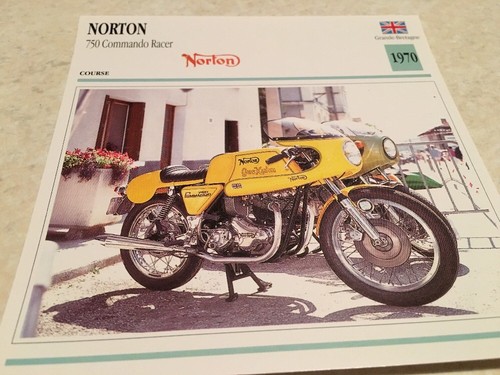 Moto norton 750 commando racer - moto,