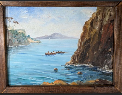 Dipinti olio veduta - dipinti,