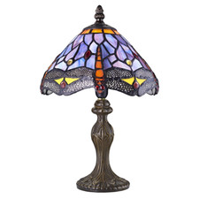 Lampada Tiffany libellula in