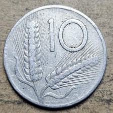 Italia 10 Dieci Lire - 1954 -