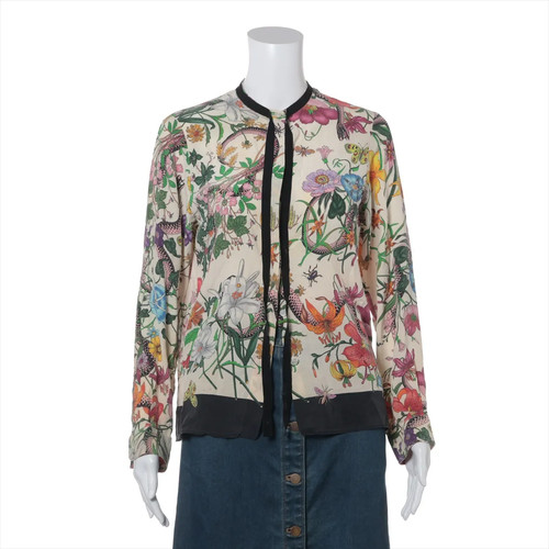 Gucci anni blusa seta 40 - gucci,