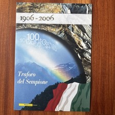 FOLDER ITALIA REPUBBLICA TRAFORO DEL SEMPIONE 2006
