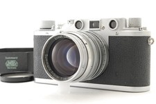 【N MINT】War Time Leica IIIc telemetro 35 mm fotocamera pellicola Summarit 50 mm 1,5 L39