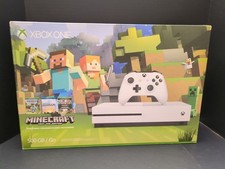 Minecraft Microsoft Xbox One S 500GB Console Bianca con Controller - No Giochi