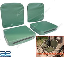 Vinile Sedile Cover E Schiuma Set Per Willys Jeep CJ-2A CJ-3A CJ-3B M38 M38A1