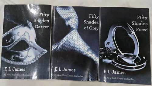 Used shades grey trilogy - used,