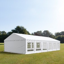 Tendone per Feste 6x12 m Gazebo PVC 700 N, bianco