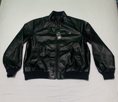 Giacca nera uomo pelle gmilano - uomo,