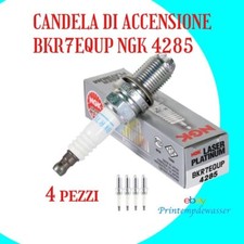 4 x candela BKR7EQUP NGK 4285