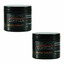 2 pezzi maschera nutriente capelli Keratin Complex bava lumaca 500ml MI-411