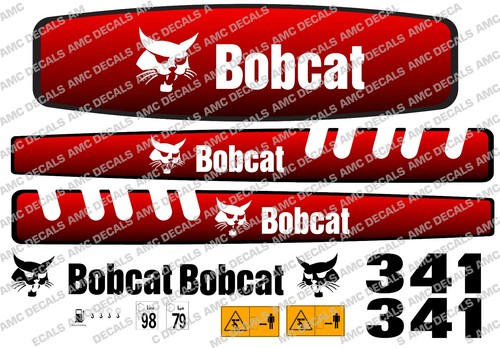 Set decalcomanie per - set, bobcat