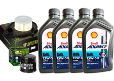 Kit tagliando Shell 15W50