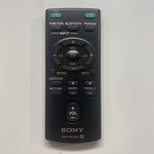 Sony sound bar remote control - sony,