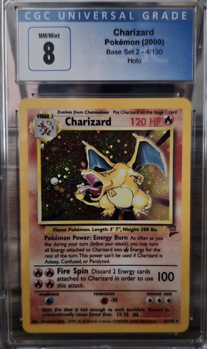 2000 set base charizard - 2,