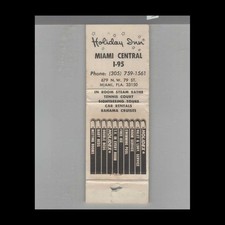 Holiday Inn Matchbook Cover