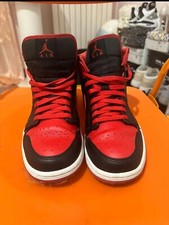 Nike Air Jordan 1 Mid Rosse E Nere