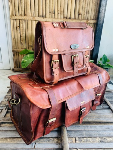 Vintage borsa duffel pelle - borsa,