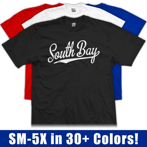 Maglietta south bay script - south,