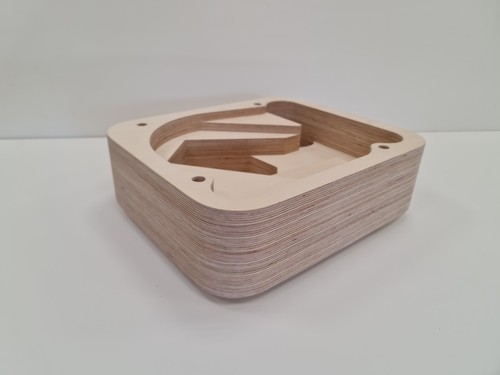 Baltic birch plywood plinth